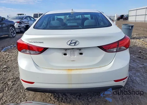 2014 Hyundai Elantra Se z USA, uszkodzony, nr VIN 5NPDH4AE2EH470326